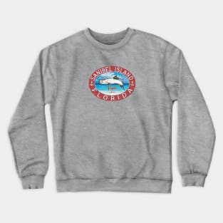 Sanibel Island, Florida, Tarpon Crewneck Sweatshirt